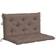 vidaXL 315000 Stolsdyna Beige (100x50cm)