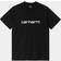 Carhartt Script Short Sleeve T-shirt Men - Black/White