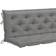 vidaXL Hammock Coussin de chaise Gris (180x50cm)