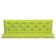 vidaXL Hammock Stolsdyna Grön (180x50cm)