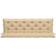 vidaXL Hammock Coussin de chaise Beige (180x50cm)