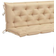 vidaXL Hammock Coussin de chaise Beige (180x50cm)