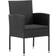 vidaXL 3099621 Essgruppe, 1 Tisch einschl. 4 Stühle