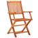 vidaXL 3087148 8-pack Garden Dining Chair