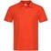 Stedman Mens Cotton Polo Shirt - Brilliant Orange