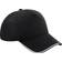 Beechfield Authentic 5 Panel Cap - Black/White