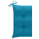 vidaXL 314873 Stolsdyna Blå (40x40cm)