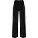 Urban Classics Ladies High Waist 90s Wide Leg Corduroy Pants - Black