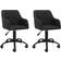 vidaXL Swivel Kitchen Chair 93cm 2pcs