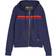 Aviator Nation 5 Stripe Hoodie Unisex - Navy/Purple Orange