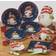 Certified International Holiday Magic Gnome Dessert Plate 15.24cm 4pcs