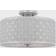 Safavieh Hutch 3L Ceiling Flush Light ∅ 40.6cm
