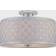 Safavieh Hutch 3L Ceiling Flush Light ∅ 40.6cm