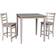 International Concepts Emily Dining Set 36x36" 3