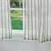 Martha Stewart Sheer Laguna Striped Window Valance & Curtain Set36x54"