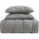Truly Soft Pleated Bedspread Grey (264.16x228.6cm)