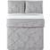 Truly Soft Pleated Bedspread Grey (264.16x228.6cm)