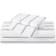 Truly Soft Ticking Bed Sheet White, Grey (243.84x175.26cm)