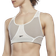 Reebok Women Lux Racer Padded Colorblocked Bra - Boulder Grey