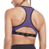 Reebok Lux Racer Vector Sports Bra - Bold Purple