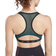 Reebok Lux Racer Vector Sports Bra - Forest Green