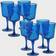 Certified International Diamond Goblets Drinking Glass 38.4cl 8pcs