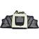 Petlife Hounda Accordion Metal Framed Soft-Folding Collapsible Dual-Sided Expandable Pet Dog Crate Small