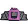 Petlife Hounda Accordion Metal Framed Soft-Folding Collapsible Dual-Sided Expandable Pet Dog Crate Small
