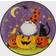 Certified International Halloween Gnomes Dessert Plate 22.86cm 4pcs