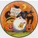 Certified International Halloween Gnomes Dessert Plate 22.86cm 4pcs