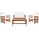 Safavieh Rocklin Outdoor Lounge Set