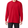 Dickies Adult Size Piqué Long Sleeve Polo - Apple Red