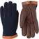 Hestra Deerskin Wool Tricot Gloves - Navy/Chocolate