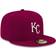 New Era Kansas City Royals Logo 59Fifty Fitted Hat - Cardinal