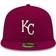 New Era Kansas City Royals Logo 59Fifty Fitted Hat - Cardinal