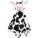 Hudson Plush Blanket with Security Blanket 2-pack Cow