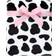 Hudson Plush Blanket with Security Blanket 2-pack Cow