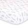 The Peanutshell Fitted Crib Sheet Farmhouse Floral Leaves 28x52 28x52"