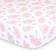 The Peanutshell Fitted Crib Sheet Farmhouse Floral 28x52 28x52"