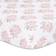 The Peanutshell Fitted Crib Sheet Grace 28x52