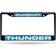 WinCraft Oklahoma City Thunder Laser Inlaid Metal License Plate Frame