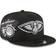 New Era New Orleans Pelicans Back Half 9FIFTY Snapback Adjustable Hat - Black