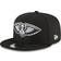 New Era New Orleans Pelicans Back Half 9FIFTY Snapback Adjustable Hat - Black