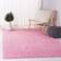 Safavieh Athens Pink 96x120"