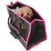 Petlife Posh Paw Elegant Leatherette Designer Fashion Travel Pet Dog Carrier Tote 23.114x30.988cm