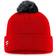 Fanatics Chicago Blackhawks Team Cuffed Knit Beanie with Pom