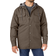 Dickies Hydroshield Duck Hooded Shirt Jacket - Mushroom