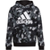 Adidas Camo Allover Print Pullover Hoodie - Black (GA8000)