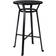 GlitzHome Steel Bar Table Bar Table 23.6"