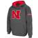 Colosseum Athletics Nebraska Huskers Big Logo Pullover Hoodie Youth